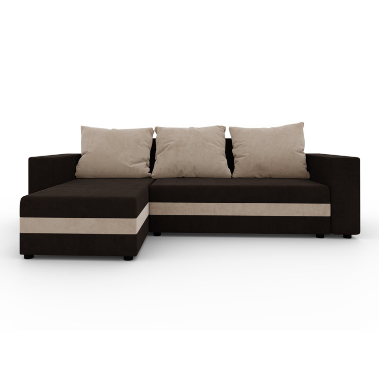 Ebern Designs Asuncion Reversible Sleeper Corner Sofa Bed & Reviews